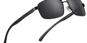 Royal Son Rectangular Polarized Men Sunglasses